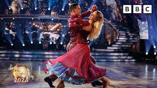 Tasha Ghouri and Aljaz Skorjanec Waltz to A Natural Woman by Aretha Franklin ✨ BBC Strictly 2024 [upl. by Eiznek876]