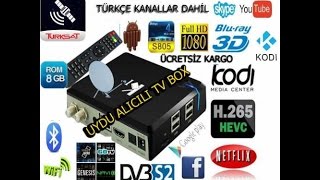 K1 Uydulu Android Tv Box [upl. by Aicele]