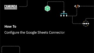 Tutorial How To Configure the Camunda Google Sheets Connector [upl. by Gothard958]