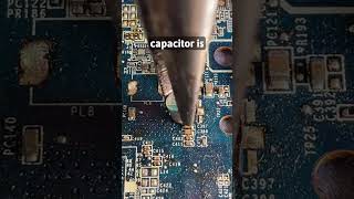 BEST way to remove SMD capacitors soldering smd capacitors electronics shorts [upl. by Rinum]