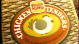 Burger King Commercial introducing Chicken Tenders [upl. by Claretta]