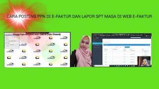 TutorialCara Posting PPN di EFaktur dan Lapor SPT Masa di Web EFaktur [upl. by Donatelli]