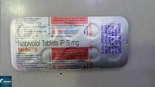 Nebi 5 mg tablet  Nebivolol  betablocker [upl. by Yenffit880]