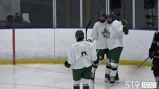 GOJHL Preseason  Ayr Centennials vs Elmira Sugar Kings [upl. by Greenebaum525]