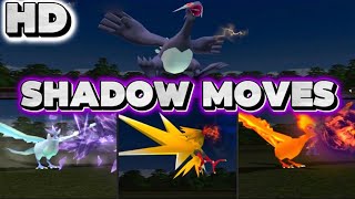 All Shadow Moves In Pokemon XD Gale Of Darkness HD [upl. by Charla]