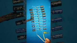 Voltage multiplier 20 using capacitor and diode  Electronics Projects [upl. by Anerev]