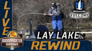 2020 Bassprocom Bassmaster OPENS LIVE LAY LAKE FINAL DAY [upl. by Pris]