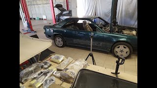 MercedesBenz W124 coupe restoration  1 Sport Line 32 W124 [upl. by Hootman]