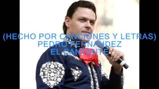 El cantante pedro fernandez letra [upl. by Ativel]