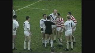 Warrington v Wigan World War 3 New Years Day 1988 [upl. by Zeiler502]