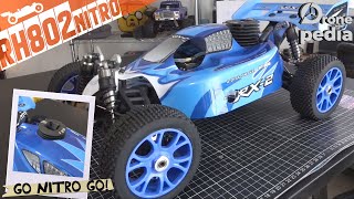 El carro nitro de RC mas barato y bueno que he probado VRX RH802 escala 18 DRONEPEDIA [upl. by Anerys]