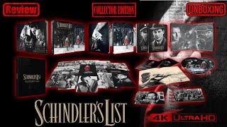 Schindlers List 4k Ultra HD Bluray Ultimate Collectors Edition Unboxing amp Review [upl. by Nallij]