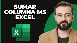 Cómo sumar una columna en MS Excel [upl. by Demetri533]