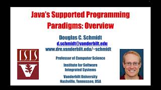 Java Supported Programming Paradigms Overview [upl. by Trula202]