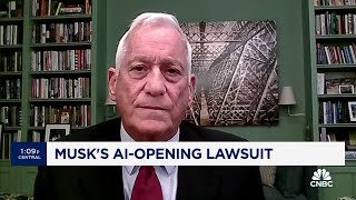 Elon Musks lawsuit against OpenAI and Altman began a year ago says Musk biographer Walter Isaacson [upl. by Meit746]