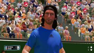 TSITSIPAS vs SINNER  Monte Carlo  Gameplay AO Tennis 2 [upl. by Marci]