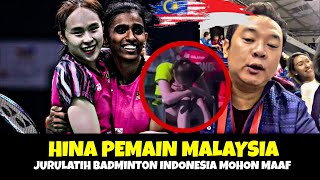 Jurulatih Indonesia Hina Pemain Badminton Malaysia Akhirnya Mohon Maaf [upl. by Kingston723]