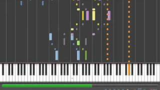 Mozart Synthesia Symphony 404th Mouvement [upl. by Elleuqar669]