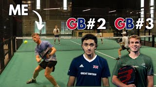 I Played Padel VS GB2  3 Match  Challenge [upl. by Bolen]