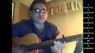 How to play quotBorn Too Latequot by The PoniTails on acoustic guitar [upl. by Eemaj649]