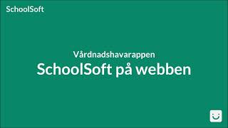 SchoolSoft på webben [upl. by Allehcim]