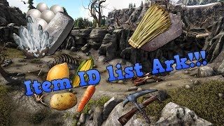 Item spawn ID Ark Survival Evolved [upl. by Ihcego11]