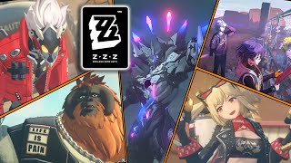 All Ver 12 Main Story Cutscene  Wise amp Belle Past JP Dub EN Sub  Zenless Zone Zero [upl. by Olzsal]