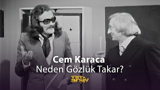 Cem Karaca Neden Gözlük Takar  TRT Arşiv [upl. by Llamaj]