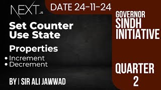 Tailwind cssgirdpropsSetCounterUseStatesundayclasses 2to5governor initiative [upl. by Goss]