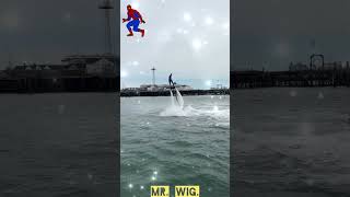 SPIDER MAN IS HAVING FUN IN THE WATER [upl. by Matta]