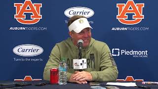 Hugh Freeze Reacts To Auburns Overtime Victory Over No 15 Texas AampM  Auburn Live [upl. by Naoj83]