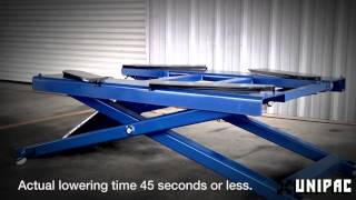 BendPak  Portable Scissor Car Lift [upl. by Ecela]