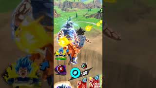 ui goku move dragonballlegends dbslegend gokuvskidbuu [upl. by Accebor701]