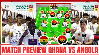 Ghana vs Angola Preview  Match details  Where to Watch [upl. by Onifled277]