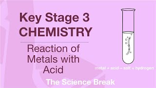 Key Stage 3 Chemistry  Reaction of Metals with Acids [upl. by Ellehcin116]