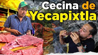 Así se prepara la CECINA DE YECAPIXTLA un ORGULLO MEXICANO [upl. by Daloris]