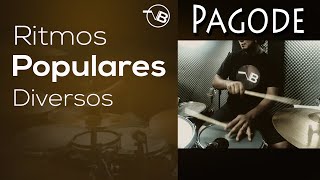 Ritmos Populares Diversos  Pagode [upl. by Burkitt]