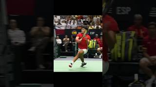 Alcaraz Davis Cup 🥶🥶tennis tennisparadise tennisedits tennisupdates sports shorts daviscup [upl. by Acysej]