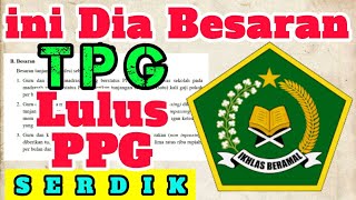 ini dia besaran TPG honorer Lulus PPG [upl. by Haisej]