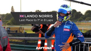 Lando Norris Last to First in 8 Laps [upl. by Kumler]