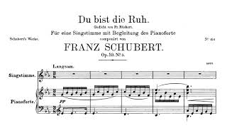 Schubert Du bist die Ruh Barbara Bonney [upl. by Hawker]