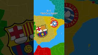 Resumen Barcelona vs Espanyol countryballs [upl. by Allehcim]