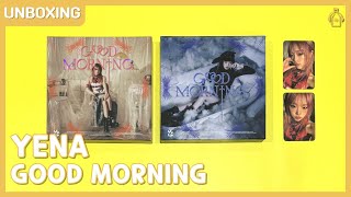 YENA GOOD MORNING Standard Ver Unboxing 16012024 [upl. by Gambrill]