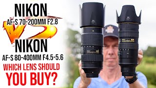 Nikon 70200mm VS Nikon 80400mm  Which Lens Should You Buy [upl. by Nived275]