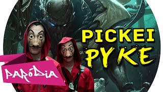 SÓ QUER VRAU  PICKEI PYKE  Paródia League of Legends  MC MM feat DJ RD [upl. by Oretos]