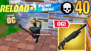 Fortnite Reload  High Kill Solo vs Duos OG Gameplay Keyboard amp Mouse [upl. by Eillat]