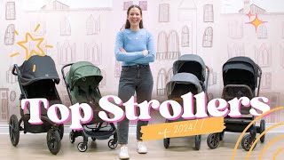 Top Strollers of 2024  Stroller Review  The Ultimate Buying Guide travel running amp more [upl. by Adriane]