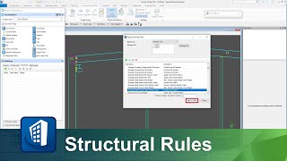 OpenBuildings Designer Update10  Structural Rule Enhancement [upl. by Kial]