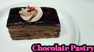 Chocolate pastry recipe  easy nd delicious chocolate pastry at home [upl. by Enelrad]