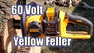 DEWALT DCCS670X1 FLEXVOLT 60V Brushless Chainsaw Review [upl. by Sophey755]